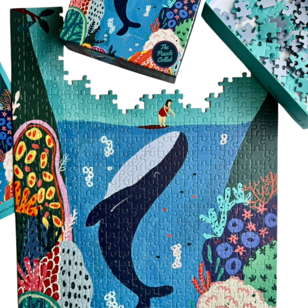 Surfer and Whale (500 pcs)