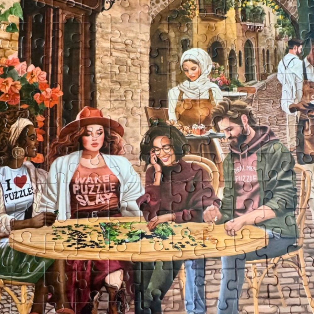 Puzzle Lane Cafe AJPA Pairs Puzzle (500 pcs)