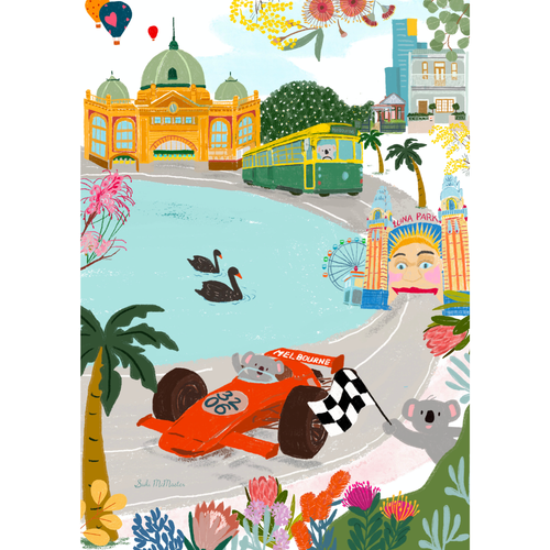 Melbourne Grand Prix (500 pcs)