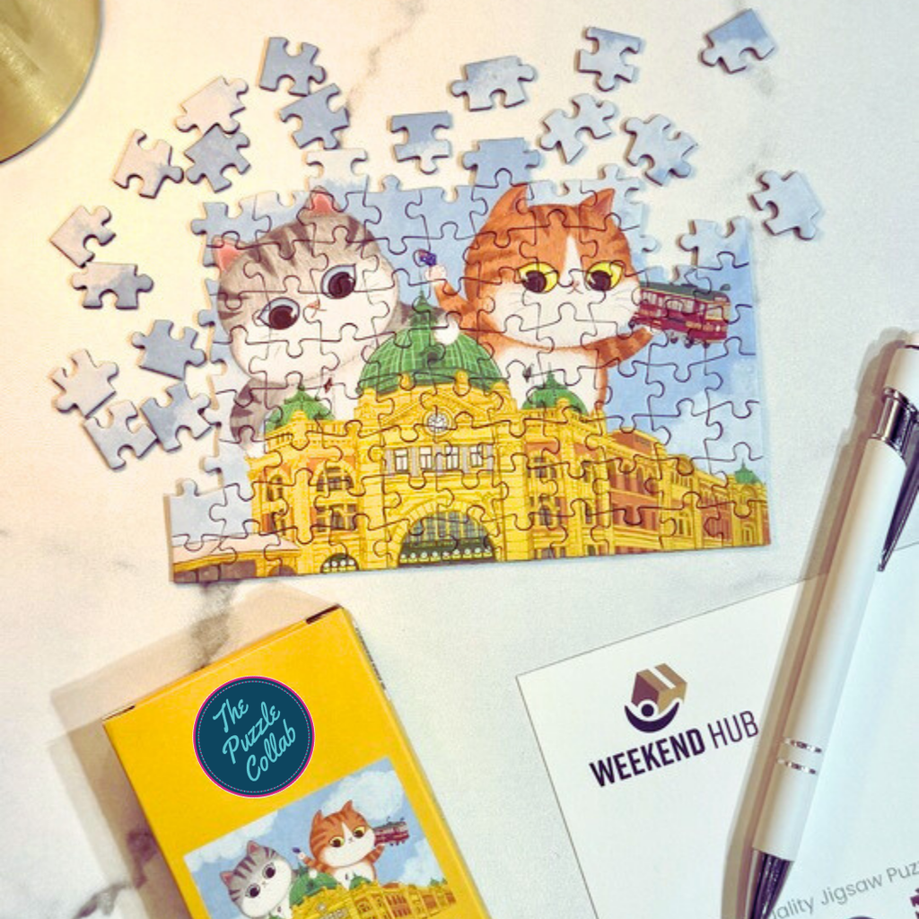 The Flinders Street Station and Cats (Micro 99 pcs)