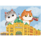 The Flinders Street Station and Cats (Micro 99 pcs)