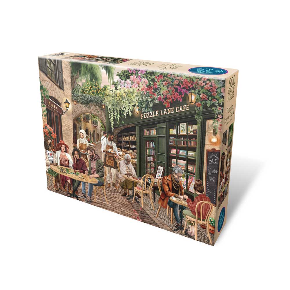Puzzle Lane Cafe Puzzle (500 pcs)