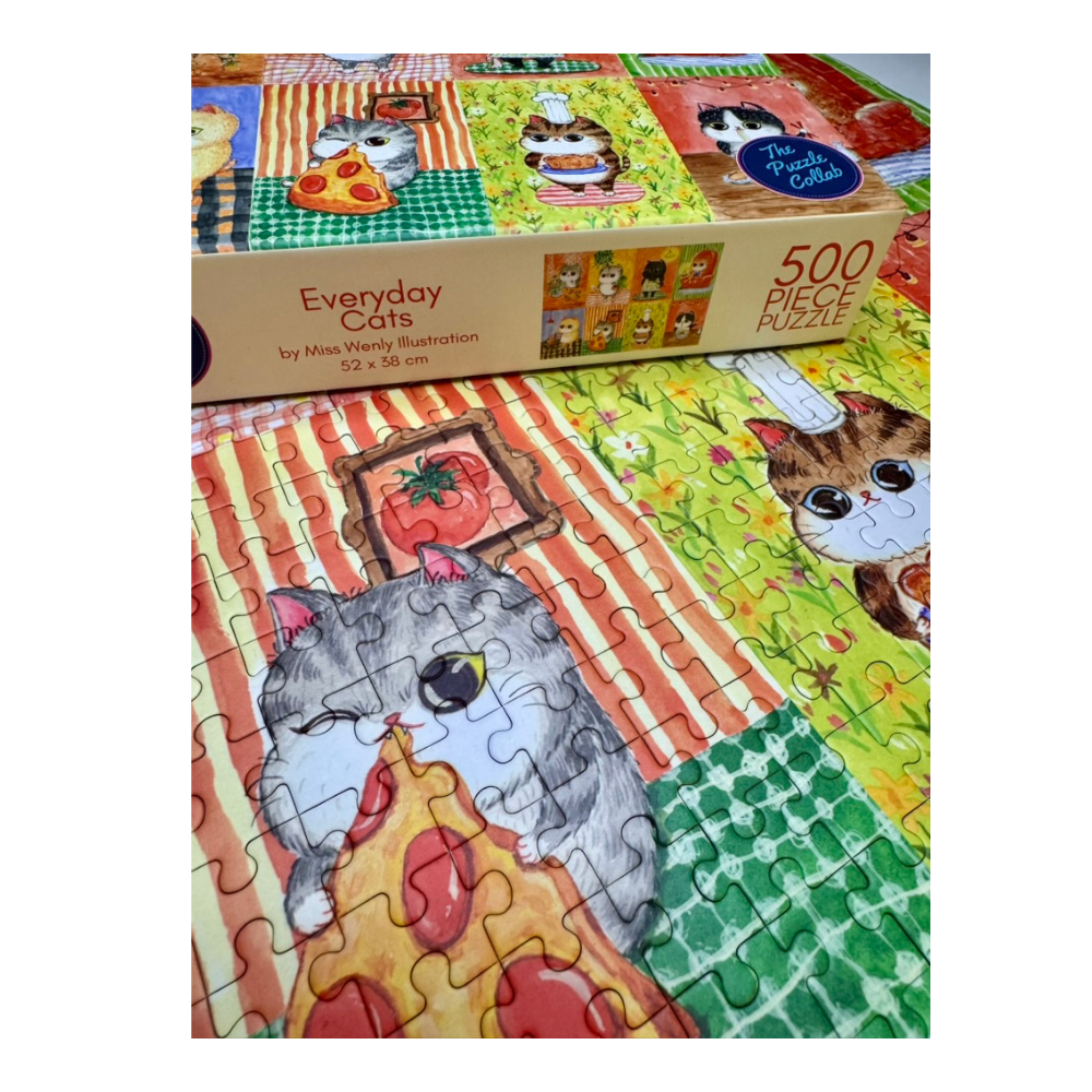 500pc Puzzle by Miss Wenly illustration